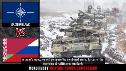 Wschodnia flanka NATO vs Białoruś i Rosja 2024 ¦ Porównanie siły militarnej