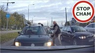 Zajechanie drogi i agresywny taksówkarz #326 Wasze Filmy