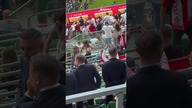 Cezary Kulesza i Andrij Szewczenko.   Jak myślicie, o czym rozmawiali prezesi krajowych federacji?