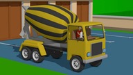 Cement Mixer Truck TOY - Construction Vehicles and Others for Kids