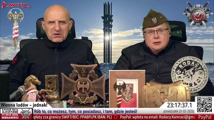 Wiosna ludów - jednak! Pon.  10. 3. 2025r.  W.  Olszański, M.  Osadowski Rodacy Kamraci NPTV.pl