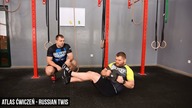 Trening MMA - Russian twist