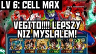 GOD BLUE GOKU VEGETA (VEGITO) TEAM TEST VS CELL MAX DBZ DOKKAN BATTLE PL Z KOMENTARZEM