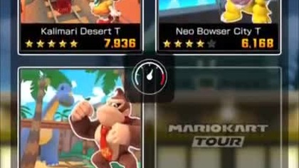 Mario Kart Tour Baby Daisy Cup Dino Dino Jungle