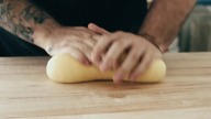 Piękny proces tworzenia makaronu