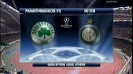 Champions League 08/09.  Panathinaikos Ateny - Inter Mediolan