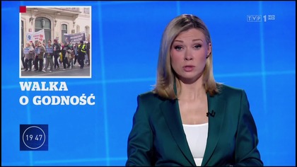 Program Pierwszy - Fragment gł&oacute;wnego programu informacyjnego o marszu autystyk&oacute;w (11. 04. 2026)