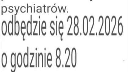 zapraszamy na demonstrację przeciwko konfederacja pseudonakową psychiatrów.