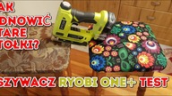Jak odnowić stare stołki? Zszywacz RYOBI One+.  Test i Opinia #Majster Amator odc. 61
