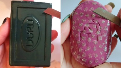 Soap Carving ASMR Relaxing Sounds no talking Satisfying ASMR Video