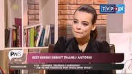 Anna Mucha pierwszy raz w telewizji po porodzie