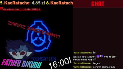 Rikurwynowy Livestream | Komandor Inferno Czyli SCPRP (Kaktusownia)