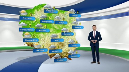 Prognoza pogody na TVN Meteo (25. 01. 2024)