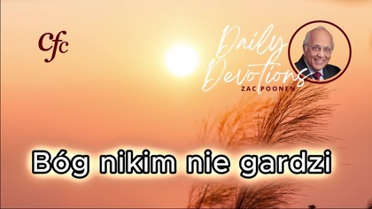 Zac Poonen - Bóg nikim nie gardzi