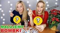 MALUJEMY BOMBKI CHOINKOWE CHALLENGE  VLOGMAS 2018