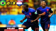 Brazylia 0:3 Holandia, mecz o 3 miejsce MŚ 2014, skrót meczu, Polski komentarz HD