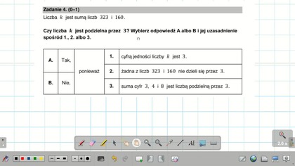Zadanie 3 i 4 CKE 2022 maj egzamin Ósmoklasisty