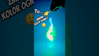 Kolorowy Płomień z Magicznego Proszku I EKSPERYMENT