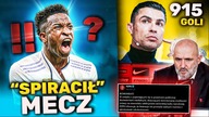 Vinicius OSKARŻONY o PIRACTWO! 915 goli Ronaldo! PROBLEM z PROBIERZEM? PZPN wydał KOMUNIKAT!