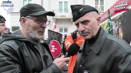 W Warszawie odbył się wiec antywojenny (23.03.2024)