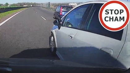Kolizja na autostradzie A1 i ucieczka #2240 Wasze Filmy