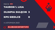 Olimpia Sulęcin - KPS Siedlce - 3:0 - 04. 11. 2023r.
