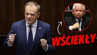PIORUNUJĄCE SŁOWA TUSKA po wyborze na PREMIERA.  Kaczyński SIEDZIAŁ WŚCIEKŁY!