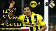 Borussia Dortmund (BvB) 4:1 Real Madryt 1/2 Ligi Mistrzów 2013, skrót meczu, Polski komentarz HD