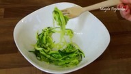 Spaghetti z cukini-na cieplo i wersja RAW- Fit Food