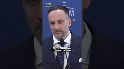 Spięcie Janusza Kowalskiego z dziennikarką.   Bardzo to słabe #shorts