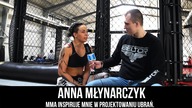 Anna Młynarczyk/MMA inspiruje mnie w projektowaniu ubrań.
