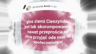 głos policja prokuratura sąd psychiatrzy mops Cieszyn cały kłamie