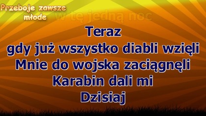 Bogusław Mec - Marianna - z linią melodyczną ( karaoke )