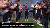 Powrót Króla! Tak powitany został Messi na treningu PSG