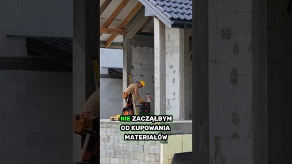 Jedna źle podjęta decyzja na początku budowy może kosztować #budowadomu #nieruchomosci #architektura