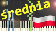 Płynie Wisła, płynie - średnia synthesia