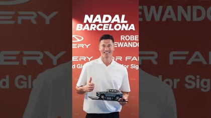 Lewandowski ma nowy samochód
