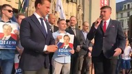 Krzysztof Bosak w Katowicach 13. 06. 2020