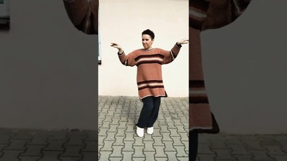 Sweterek w stylu boho z resztek włóczki #shorts #sweterek #taniec #sweter #boho #fyp #dc