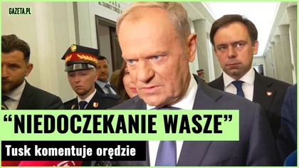 Tusk na gorąco ocenił orędzie Nawrockiego.  Wspomniał o nerwach Kaczyńskiego | Gazeta.pl