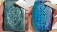 Soap Carving ASMR Relaxing Sounds no talking Satisfying ASMR Video #carvingsoap #soapcarving #