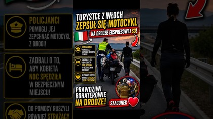 Policjanci pokazali klasę  #policja #motocykl #shorts