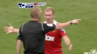 Premier League sezon 2010/2011 Fulham - Man Utd.  Niewykorzystany karny przez Portugalczyka Naniego