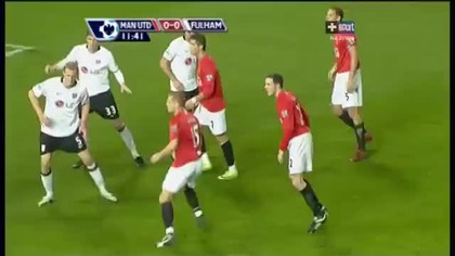Premier League sezon 2008/2009 Man Utd 1-0 Fulham FC Scholes