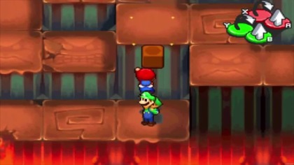 Mario & Luigi Partners in Time HD - przewodnik po grze (Nintendo DS) część 4 - Podróż w głąb wulkanu