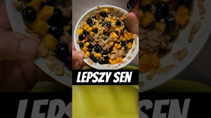  owsianka NA NOC (dużo węglowodanów) jako recepta na dobry sen #dieta #jedzenie #foodbook