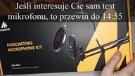 Unboxing i test Mikrofon, Ramię, Pop-Filtr i Kosz za 180 zł Maono MKIT-USB AU-A04