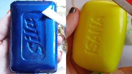 Soap Carving ASMR Relaxing Sounds no talking Satisfying ASMR Video #soapcarving #soapcuttingvideo