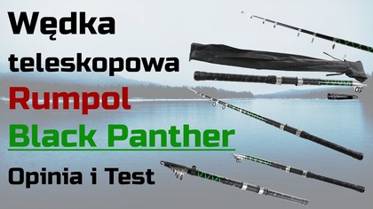 Wędka Rumpol Black Panther teleskopowa  Opinia
