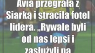 Avia przegrała z Siarką i straciła fotel lidera.  Rywale byli od nas lepsi i z...